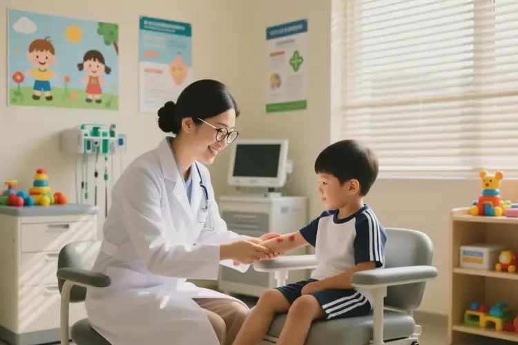 儿童身上偶尔起湿疹能治好吗(图2)