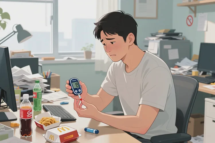 28岁中午血糖19点6是怎么回事(图1)