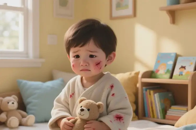 少儿全身长湿疹能靠自己自愈吗(图1)