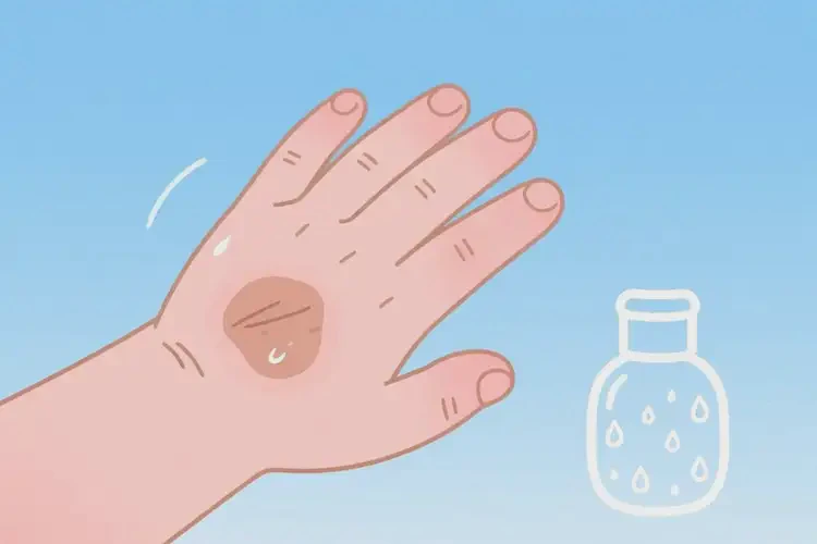 孩子手上容易长湿疹能治好吗(图3)