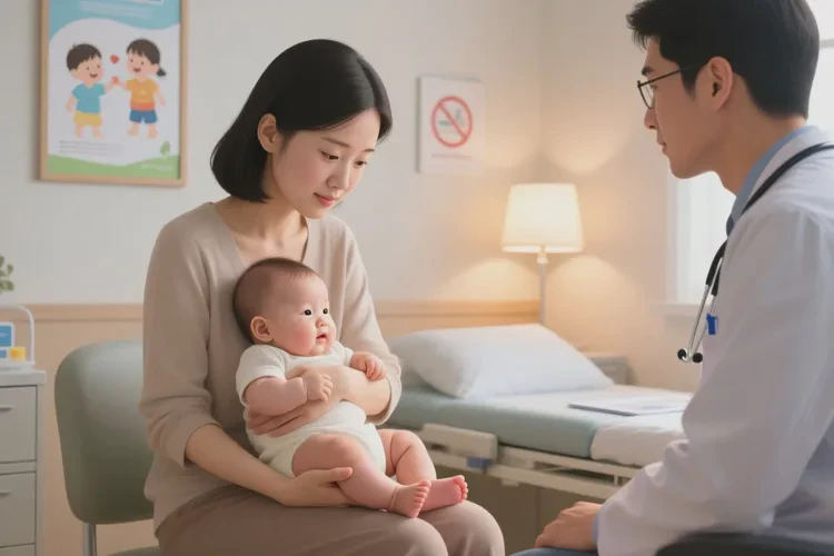 宝宝大腿上出湿疹可以治愈吗(图1)