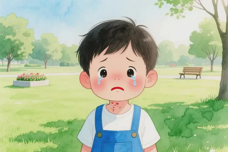 少儿脖子长湿疹能治好吗(图4)