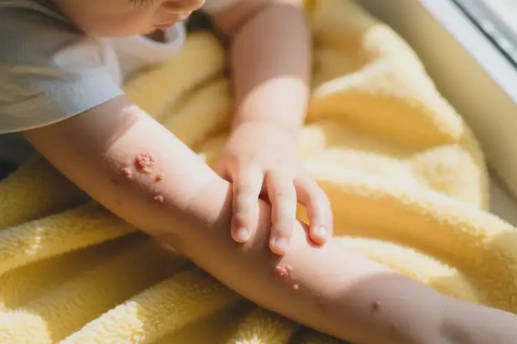 少儿手臂上偶尔起湿疹能治好吗(图3)