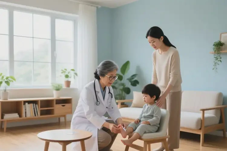 小孩脚上出现湿疹能治好吗(图4)