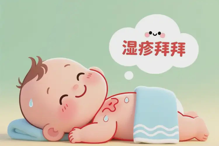 婴幼儿脖子经常长湿疹能治好吗(图1)
