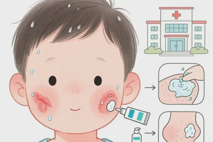 儿童脸上经常起湿疹能治好吗(图3)