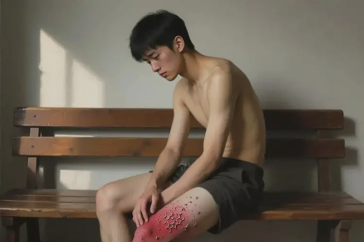 青年人大腿上容易长湿疹可不可以彻底自愈(图2)