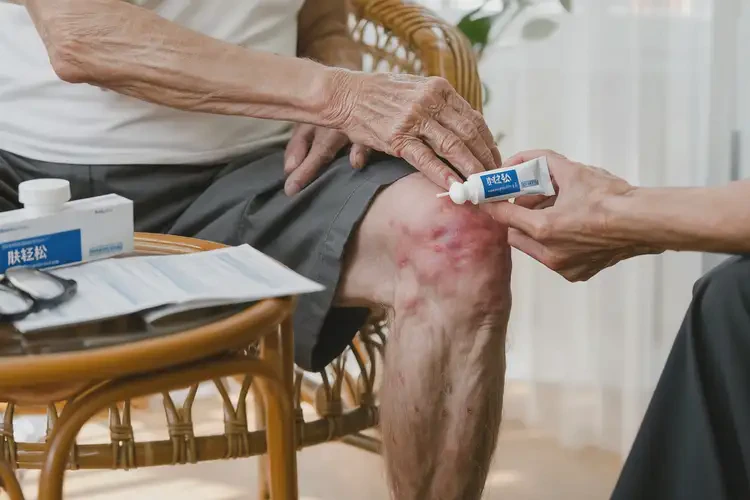 老年人大腿上有湿疹能治好吗(图2)