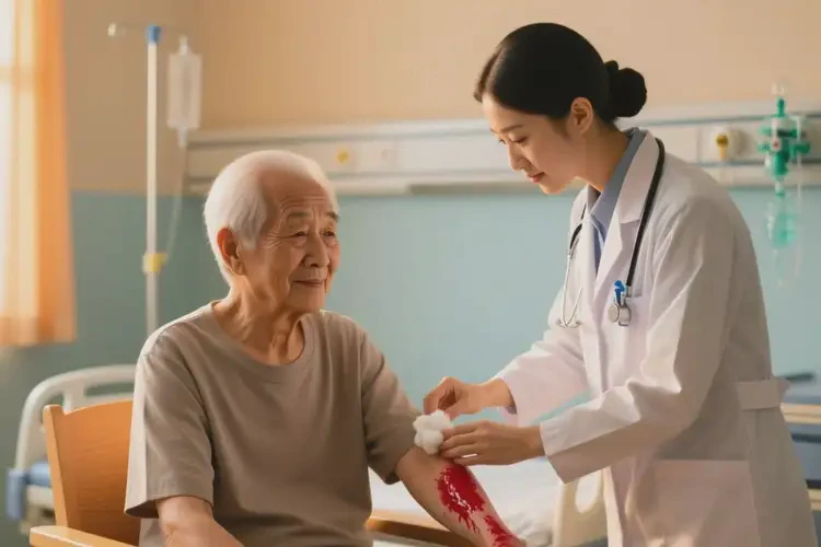 老人手臂上容易起湿疹能治好吗(图3)