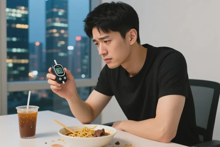 28岁餐后血糖12.1是怎么回事(图1)