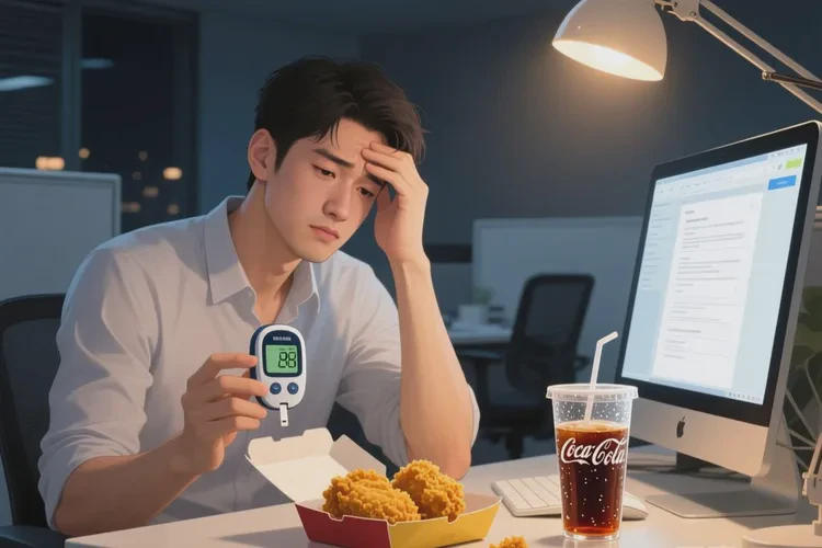 28岁餐后血糖30.8是怎么回事(图1)