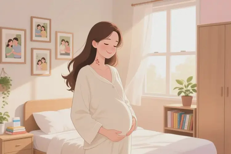 产妇脖子上出湿疹能治好吗(图2)