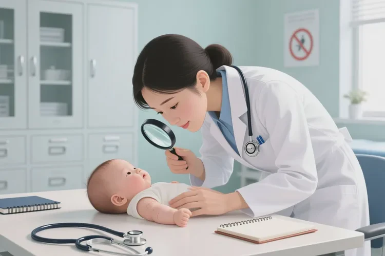 小孩面部偶尔起湿疹可以治愈吗(图3)