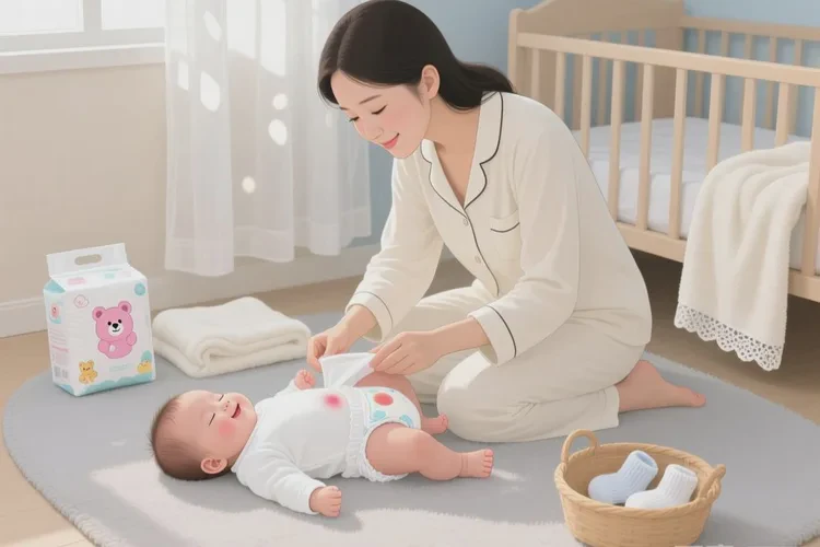 婴儿屁股上容易长湿疹可以治愈吗(图1)