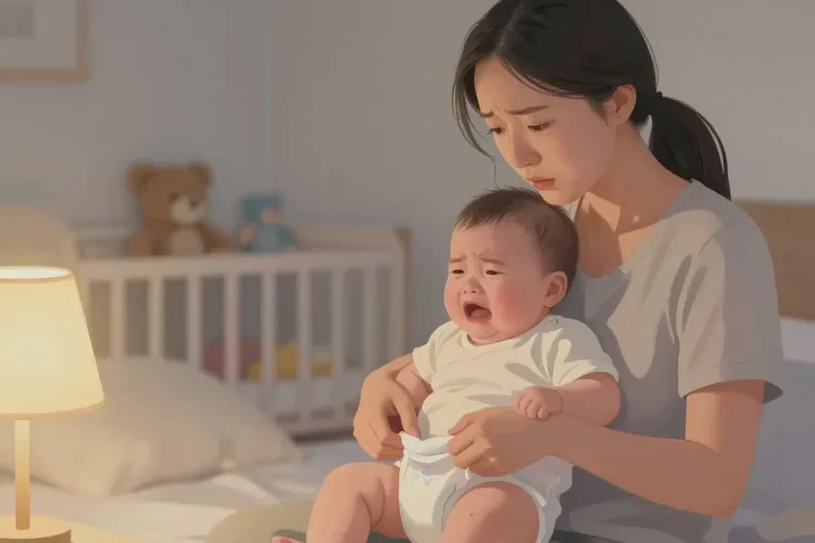 婴儿屁股上偶尔起湿疹可以治愈吗(图1)