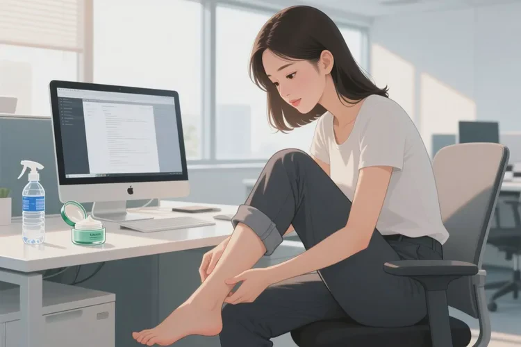 女人小腿出现湿疹能靠自己自愈吗(图2)