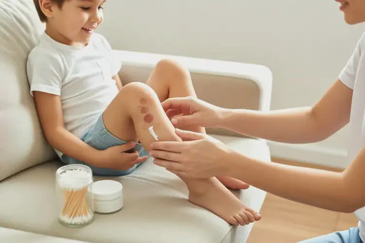 儿童大腿偶尔起湿疹能治好吗(图4)