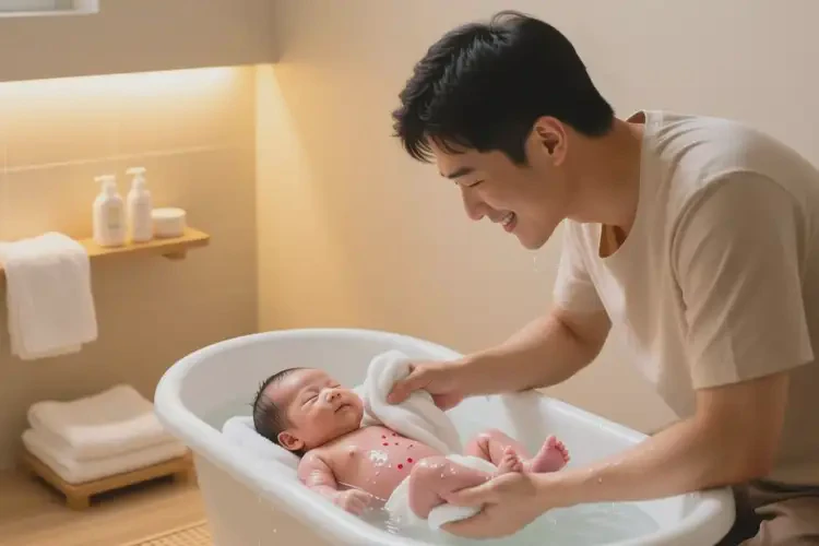 新生儿大腿上有湿疹不管它会自己自愈吗(图2)