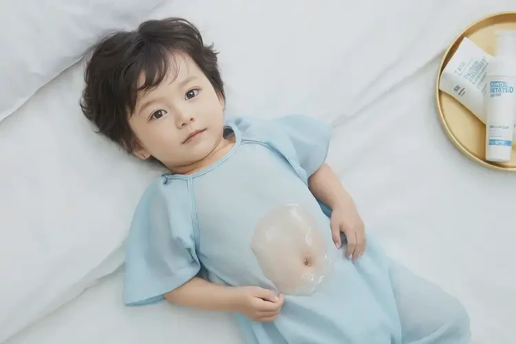 孩子肚子偶尔起湿疹能治好吗(图1)