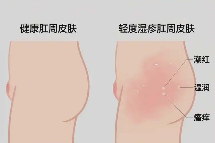 儿童肛周长湿疹能治好吗(图3)