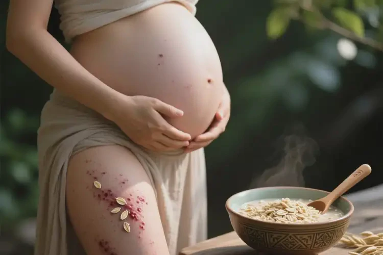 产妇小腿长湿疹能治好吗(图1)