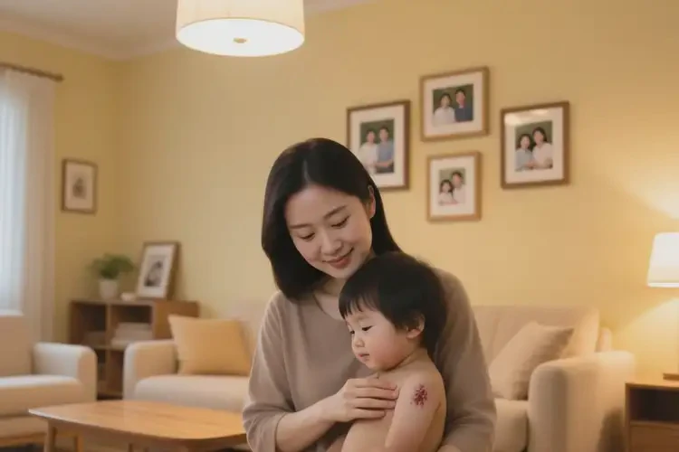 孩子身上容易长湿疹能治好吗(图2)