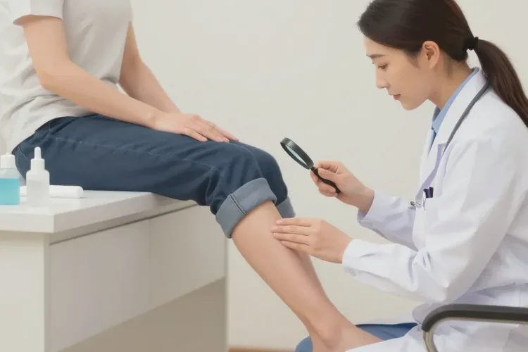 女人小腿出湿疹能靠自己自愈吗(图1)