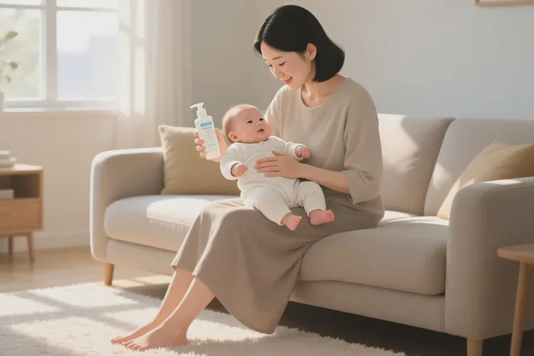 婴儿肚子有湿疹可以治愈吗(图1)