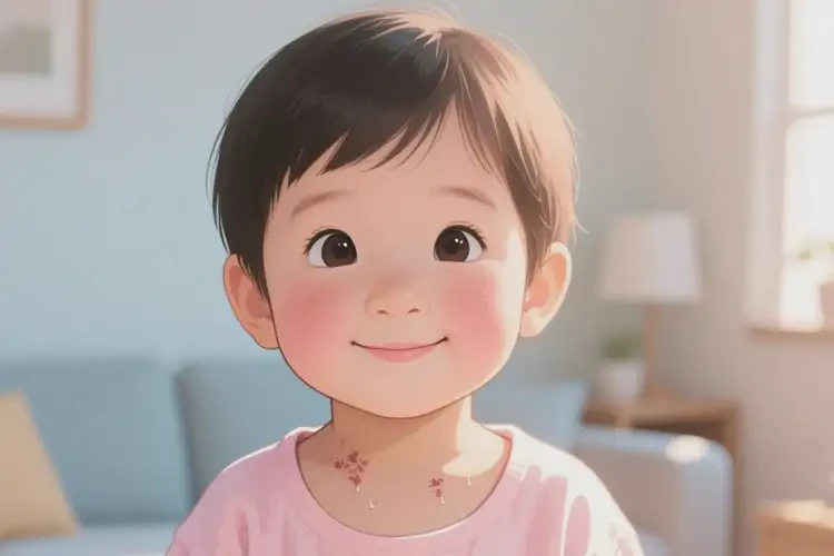 少儿脖子偶尔长湿疹能够彻底治愈吗(图3)