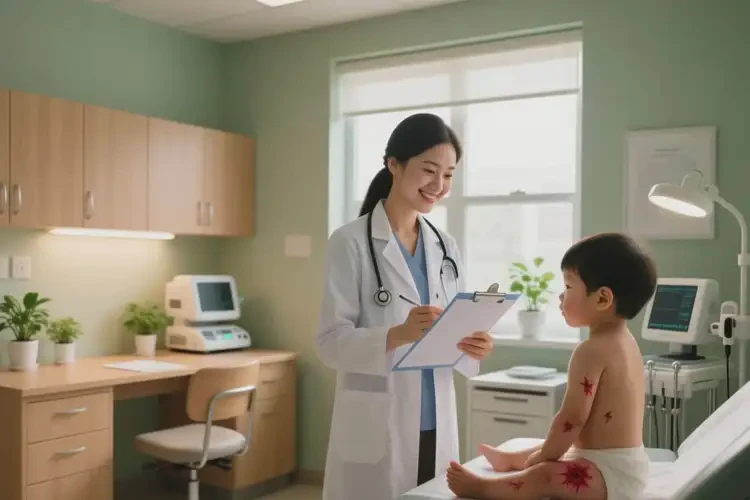 孩子肛周偶尔起湿疹能治好吗(图2)