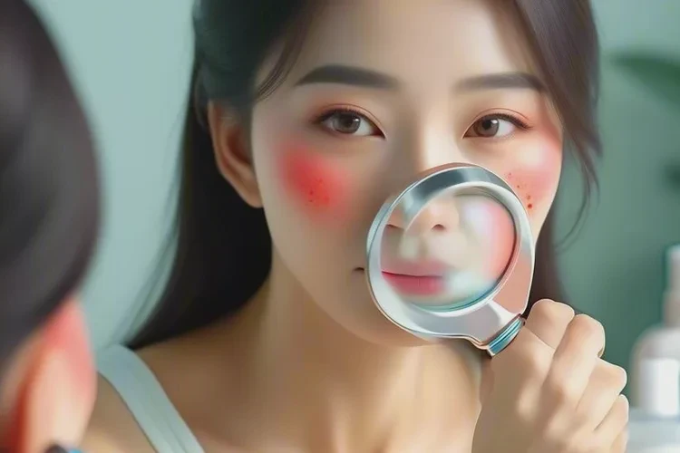 女性脸上有湿疹可以治愈吗(图1)