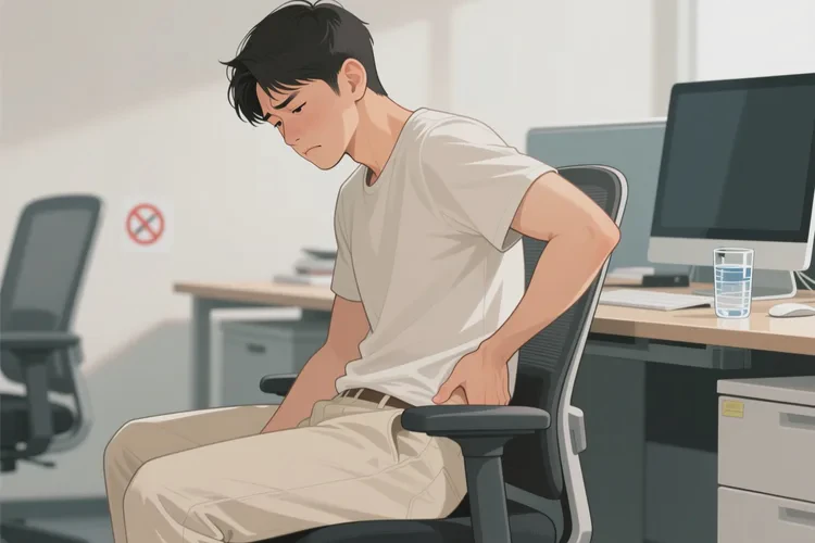 男生屁股上偶尔长湿疹可以治愈吗(图1)