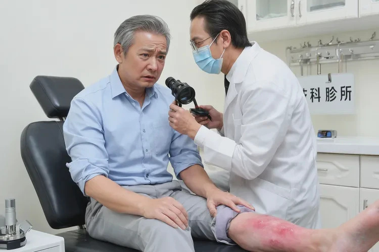 男生小腿有湿疹可以治愈吗(图3)