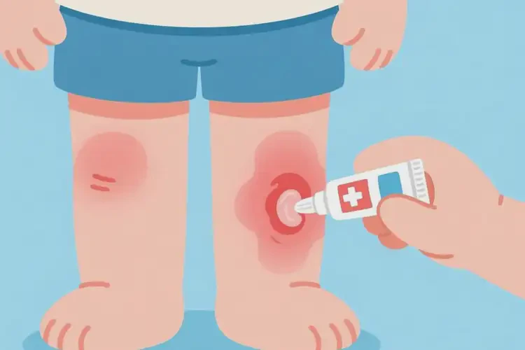 儿童大腿出湿疹能治好吗(图4)