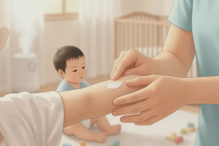 婴幼儿手臂上有湿疹可以治愈吗(图3)