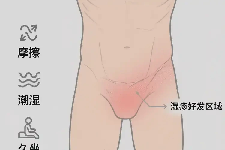男性大腿有湿疹能治好吗(图3)