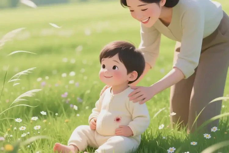 孩子肚子偶尔长湿疹能治好吗(图2)