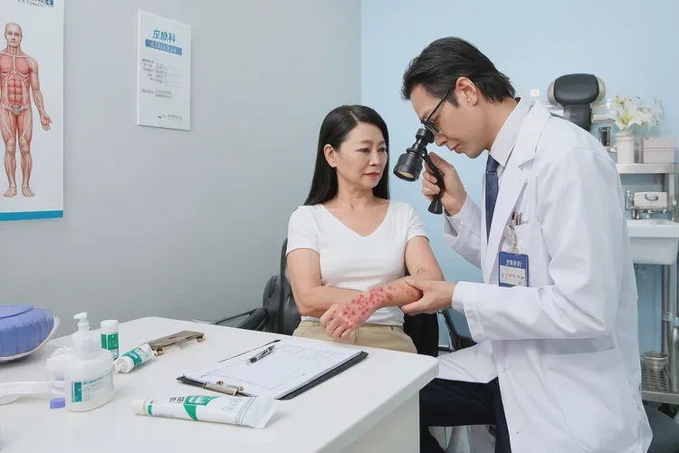 女性手臂经常长湿疹可以治愈吗(图4)