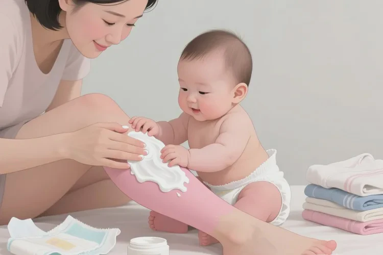 婴儿大腿上出现湿疹可以治愈吗(图2)