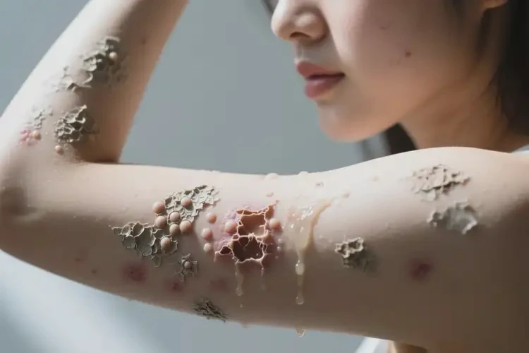 女人手臂上有湿疹可以彻底自愈吗(图3)