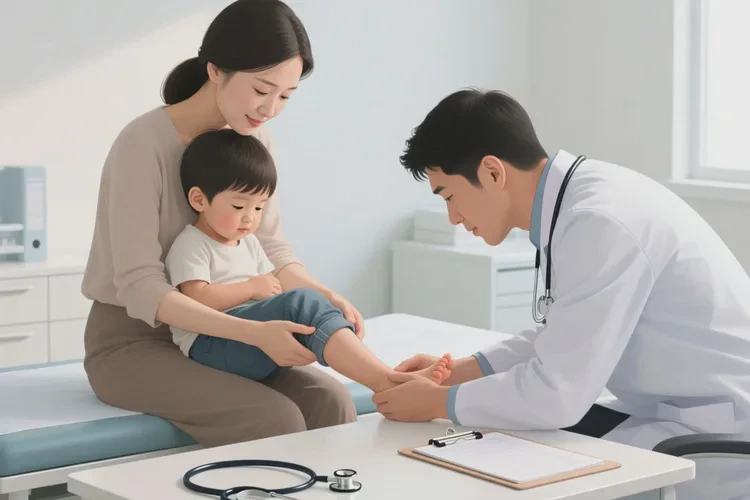 小孩脚上出湿疹可以治愈吗(图1)