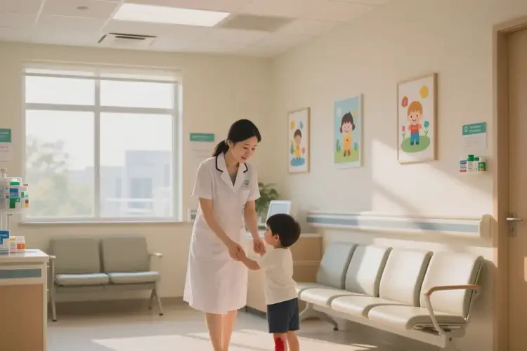 儿童脚上容易起湿疹能治好吗(图2)