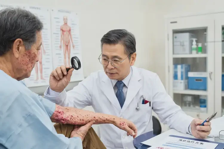 老人四肢容易起湿疹能治好吗(图2)