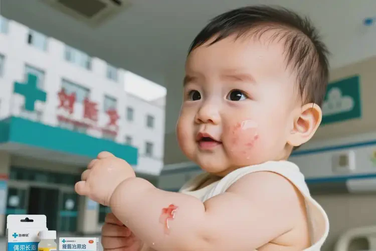 婴幼儿手臂上偶尔长湿疹能治好吗(图1)