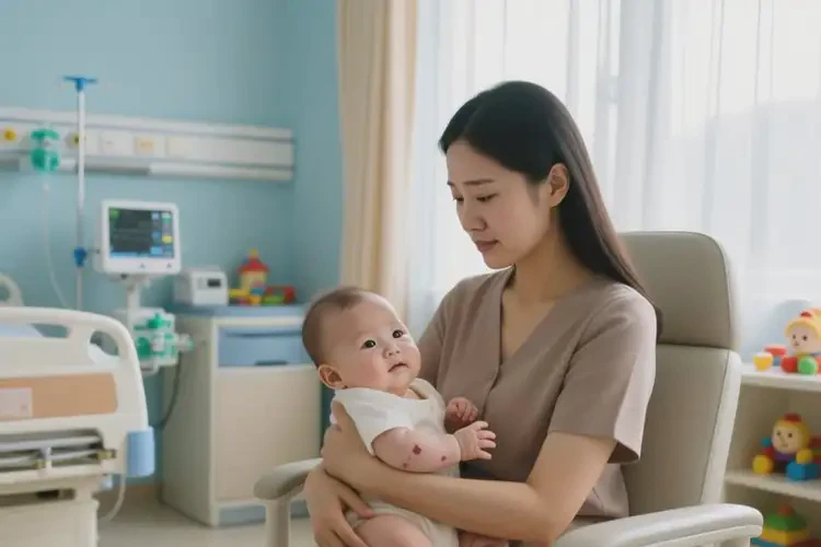 幼儿面部容易长湿疹不管它会自己好吗(图3)