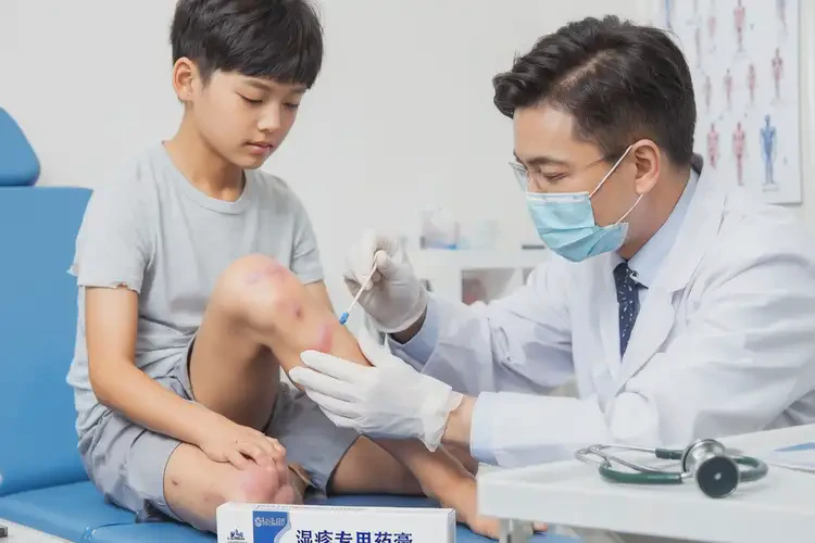 儿童大腿上容易起湿疹能治好吗(图2)