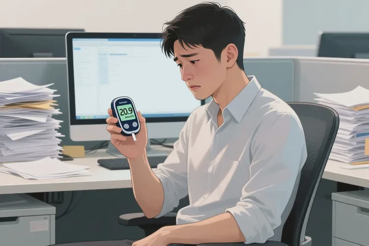 28岁空腹血糖20点9是怎么回事(图1)