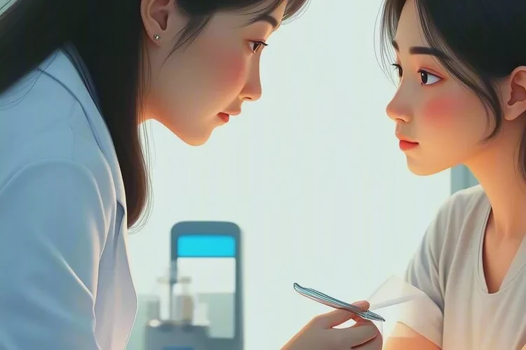 女生脸上偶尔起湿疹能治愈吗(图2)