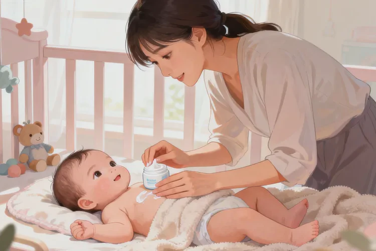 婴儿肚子上经常长湿疹可以治愈吗(图1)