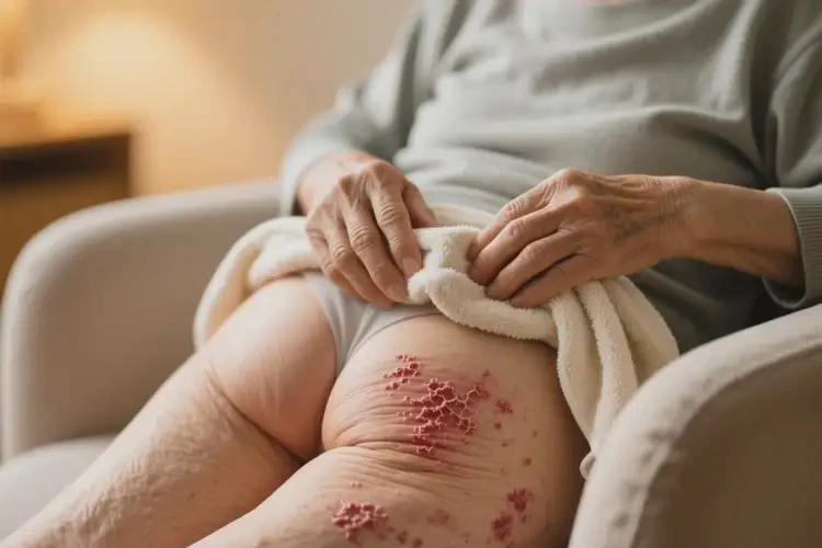 老人屁股上偶尔起湿疹能治好吗(图4)